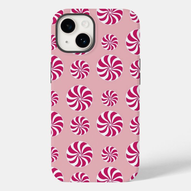 Peppermint Candy Phone Case (Rückseite)