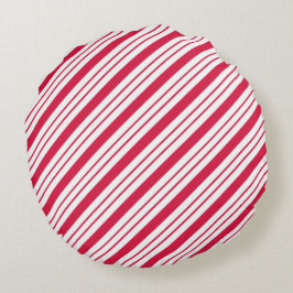 Peppermint Candy Pillow Rundes Kissen