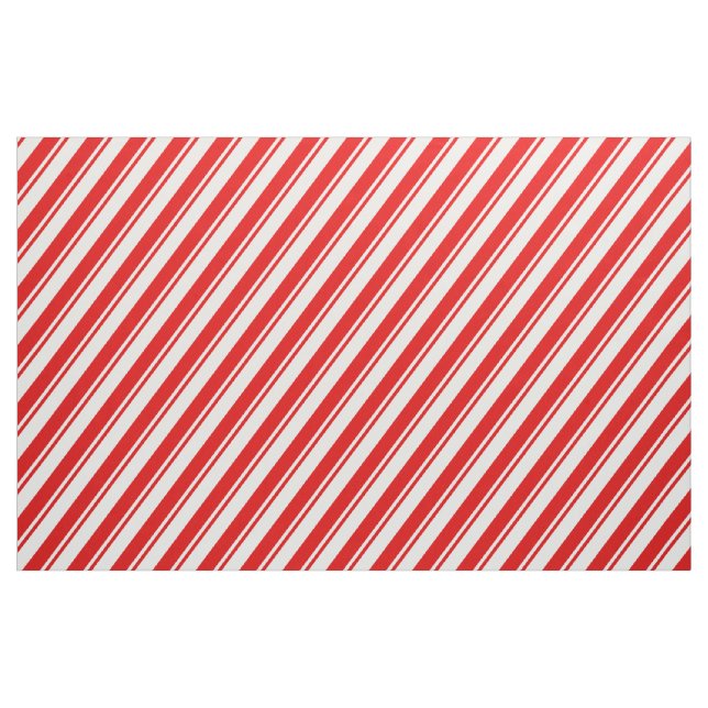 Peppermint Candy Red Stripe Stoff (Fat Quarter (45,7 x 55,9 cm))