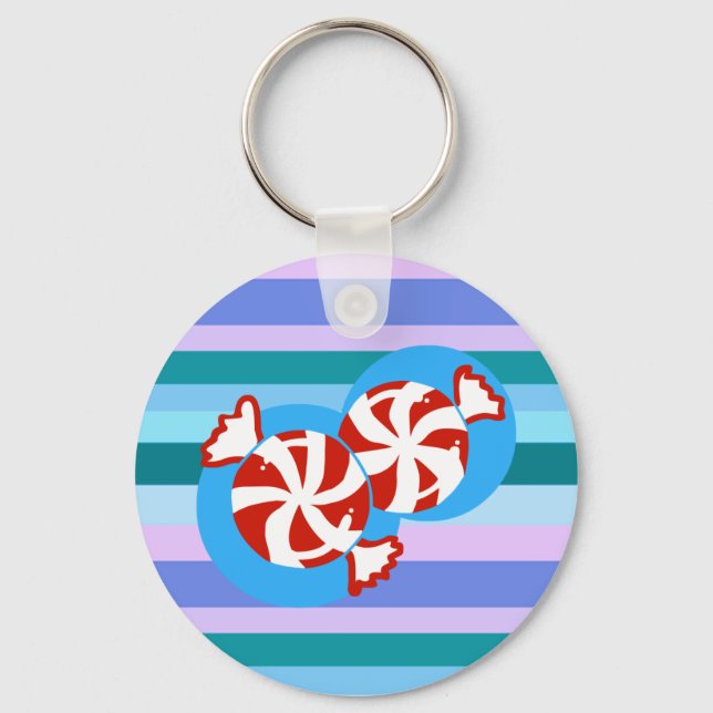 Peppermint Candy Schlüsselanhänger (Vorderseite)