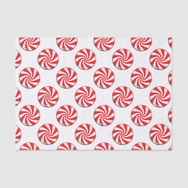 Peppermint Candy Seidenpapier (Vorderseite)