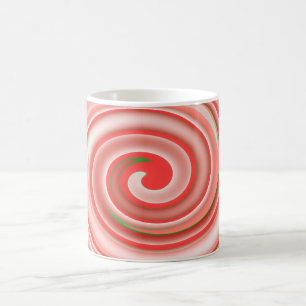 Peppermint Candy Swirl Kaffeetasse