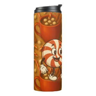 Peppermint Mocha Dream • Winter Coffee Tumbler Thermosbecher