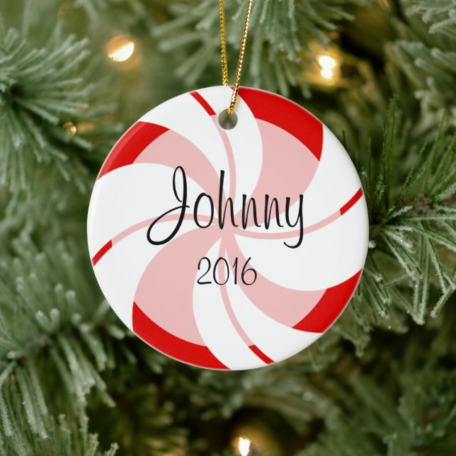 Peppermint Ornament (Baum)