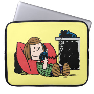 Peppermint Patty auf dem Telefon Laptopschutzhülle