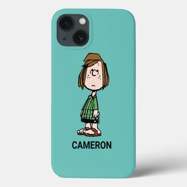 Peppermint Patty Rolling Eyes Case-Mate iPhone Hülle (Rückseite)