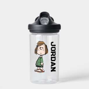 Peppermint Patty Rolling Eyes   Name hinzufügen Trinkflasche