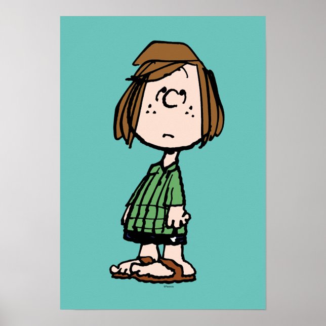 Peppermint Patty Rolling Eyes Poster (Vorne)