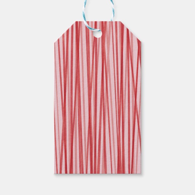 Peppermint-Stick Geschenkanhänger (Vorderseite)