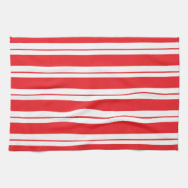 Peppermint Stripes Christmas Candy Cane Geschirrtuch