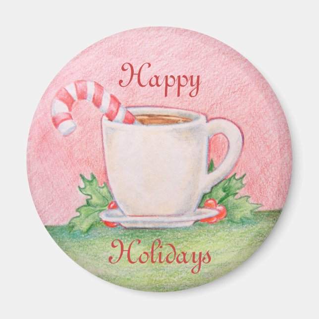 Peppermint Tea Magnet (Vorne)