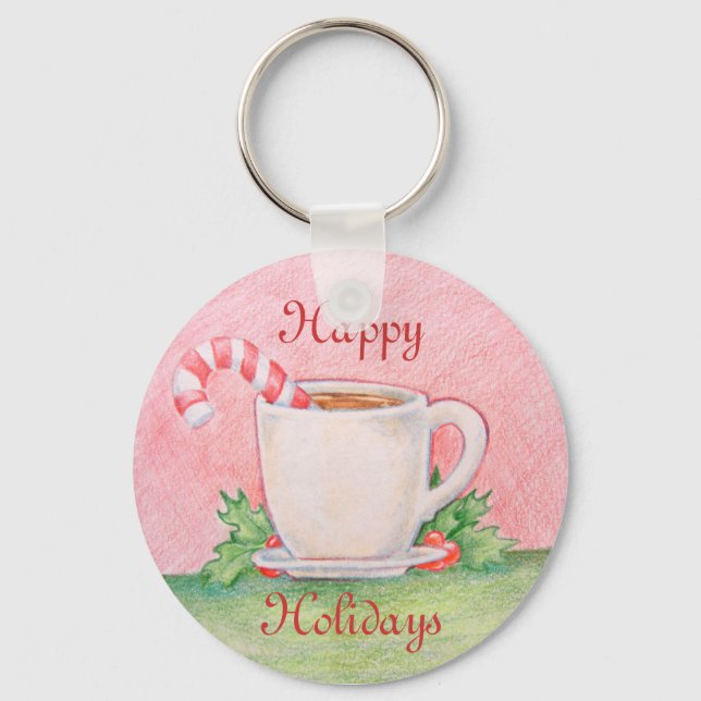 Peppermint Tea Schlüsselanhänger (Vorderseite)