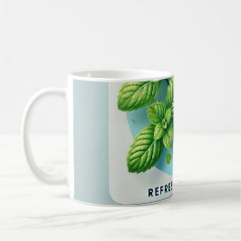 Peppermint Tee Design AI Art Kaffeetasse