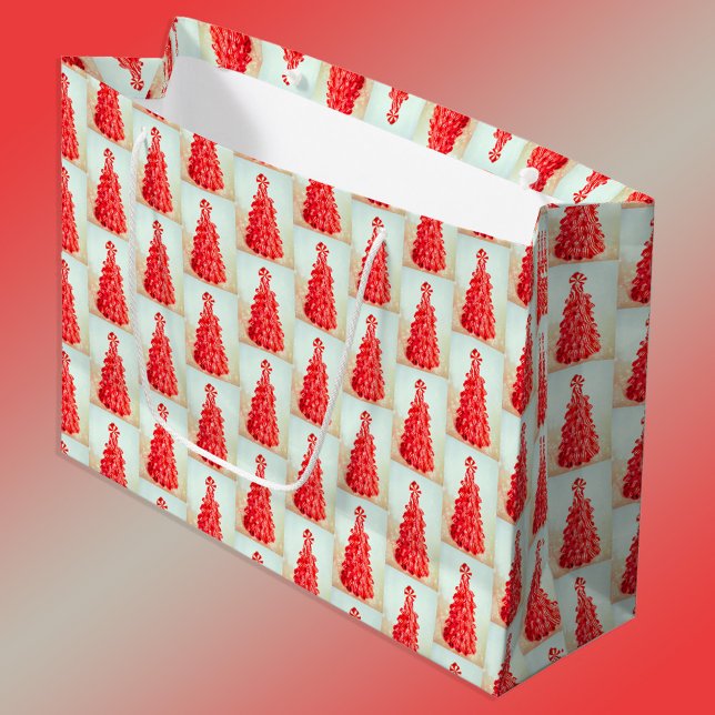 Peppermint Tree Große Geschenktasche Große Geschenktüte (Von Creator hochgeladen)