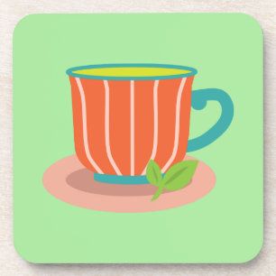 Peppermintee für Teeliebhaber Getränkeuntersetzer