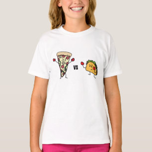 Pepperoni-Pizza GEGEN Taco: Mexikaner gegen T-Shirt