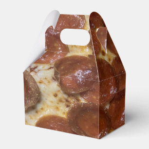 Pepperoni Pizza Geschenkschachtel