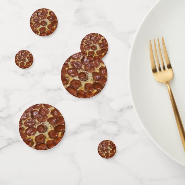 Pepperoni Pizza Konfetti (Gruppe)
