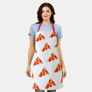 Pepperoni-Pizza-Kuchen Leckerer All-Over-Print-Sch Schürze