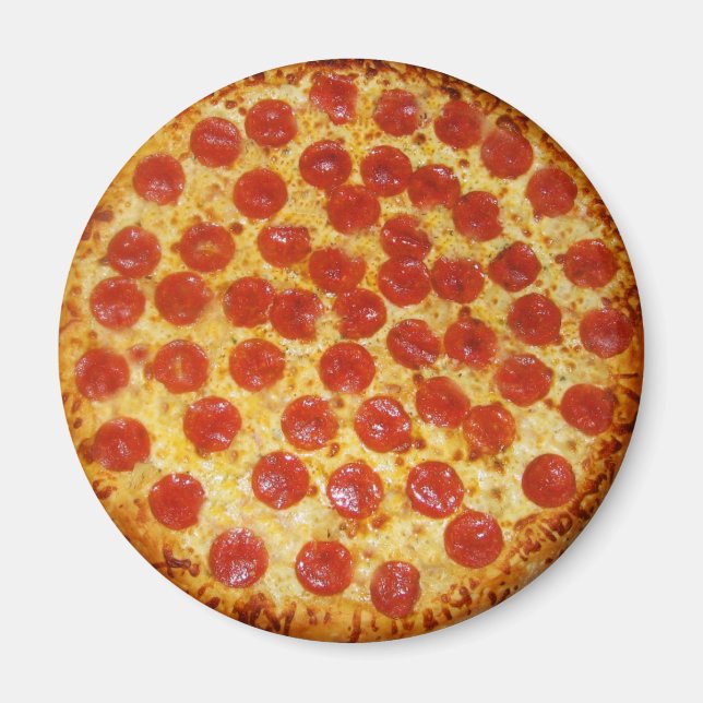 Pepperoni Pizza Magnet (Vorne)