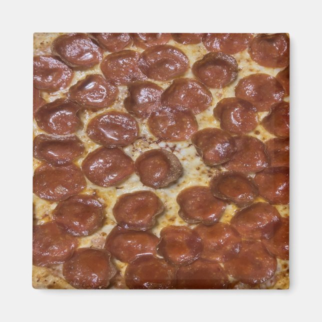 Pepperoni Pizza Magnet (Vorne)