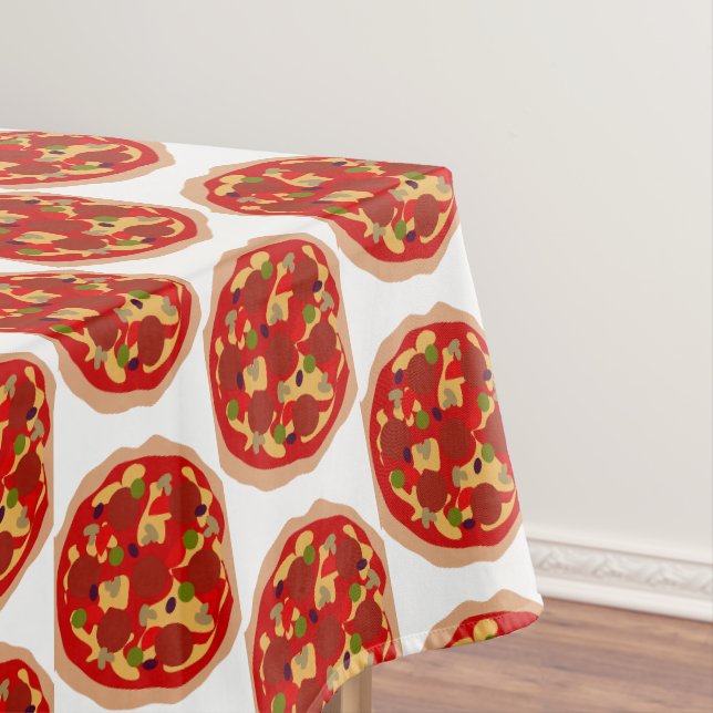 Pepperoni Pizza Muster Dinner Party Tischdecke (Beispiel)