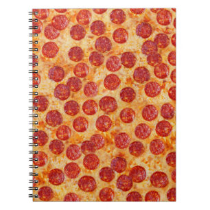 Pepperoni Pizza Notizblock