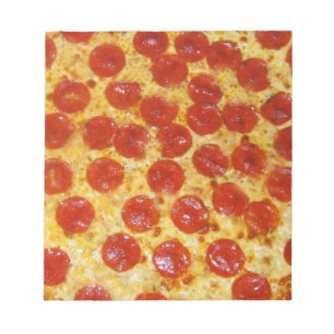 Pepperoni Pizza Notizblock