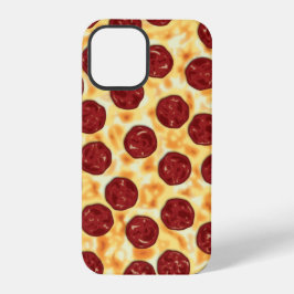Pepperoni Pizza Pattern iPhone 12 Pro Hülle