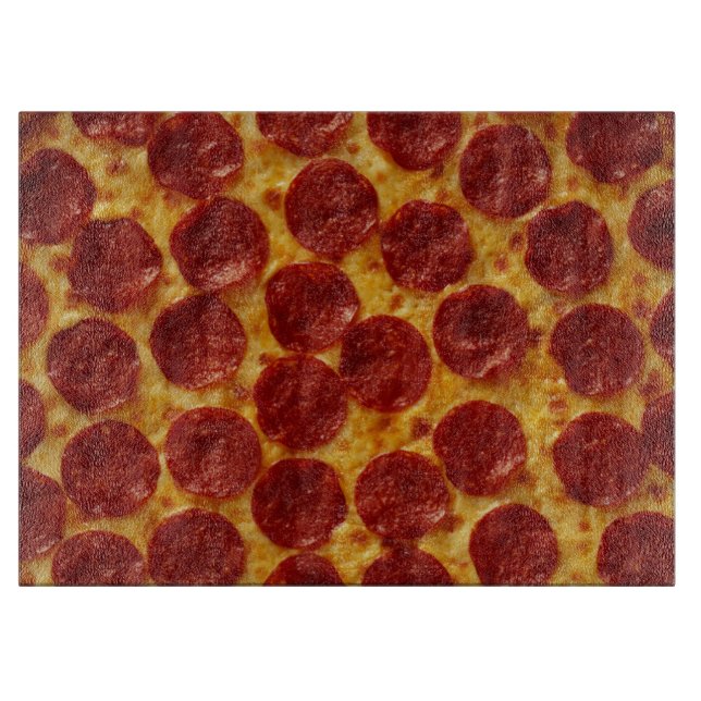 PEPPERONI PIZZA PLUS 3 SCHNEIDEBRETT (Vorderseite)