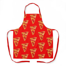 Pepperoni Pizza Rot Köstliche Schürze für Mehrdruc