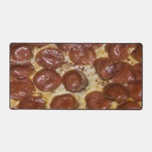 Pepperoni Pizza Schreibtischunterlage