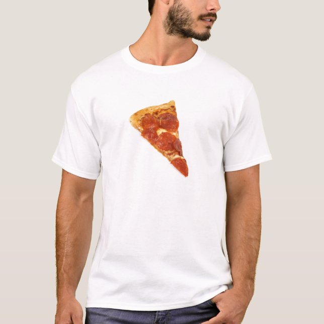 Pepperoni Pizza Slice T-Shirt (Vorderseite)