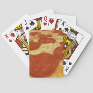 Pepperoni-Pizza Spielkarten