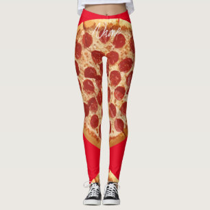 Pepperoni Pizza Thunder_Cove Leggings