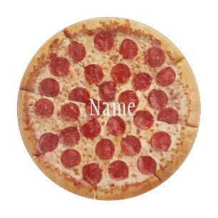 Pepperoni Pizza Thunder_Cove Schneidebrett