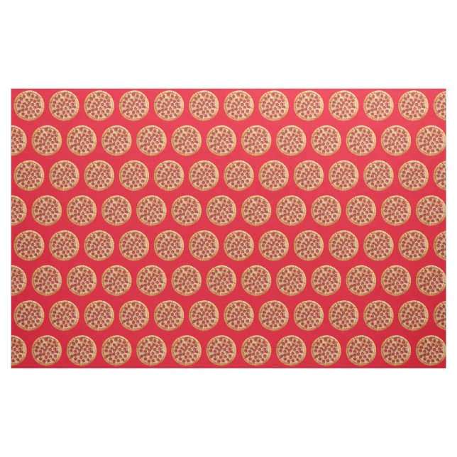 Pepperoni Pizza Thunder_Cove Stoff (Yard (91,4 cm))
