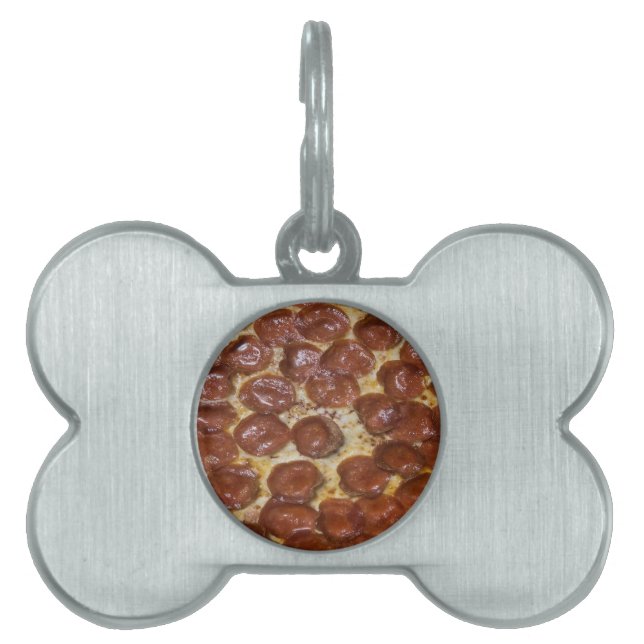 Pepperoni Pizza Tiermarke (Vorderseite)
