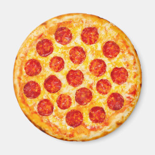 Pepperonipizzamagnet für Liebhaber dieser Pizza Magnet