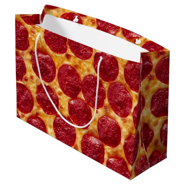 Pepperonis Große Geschenktüte (Rückseite Schrägansicht)