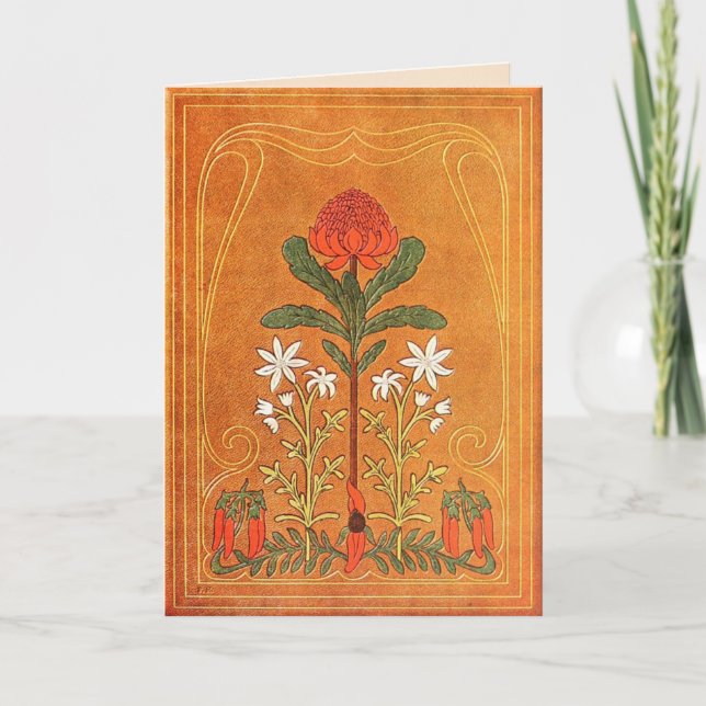 Peppers Carte de voeux de Noël pliée (Devant)