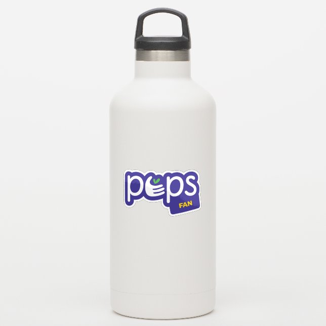PEPS Fan-Aufkleber Aufkleber (Wassserflasche)