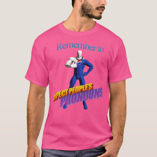 Pepsiman sagt Respektpronomen T-Shirt