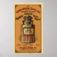 Pepsin Tutti Frutti Gum-1897