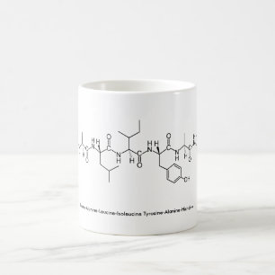 Peptidname-Tasse Kaffeetasse