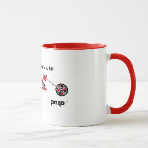 PEQE Radfahrer-Tasse Tasse