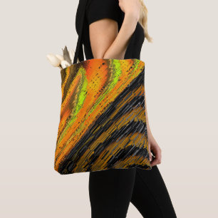 Pequeno mosaico amarelado transversal e verformado tasche