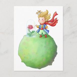 Pequeno Príncipe Postkarte