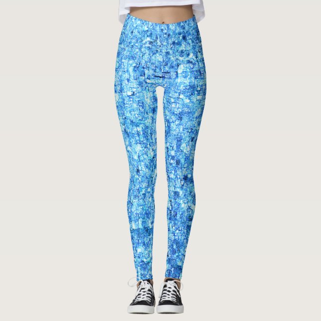 Pequenos entalhes em desenho como à caneta leggings (Vorderseite)