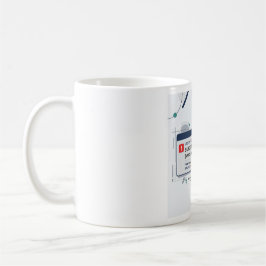 Per E-Mail von vorgestern Lustige Büroweisheit Kaffeetasse